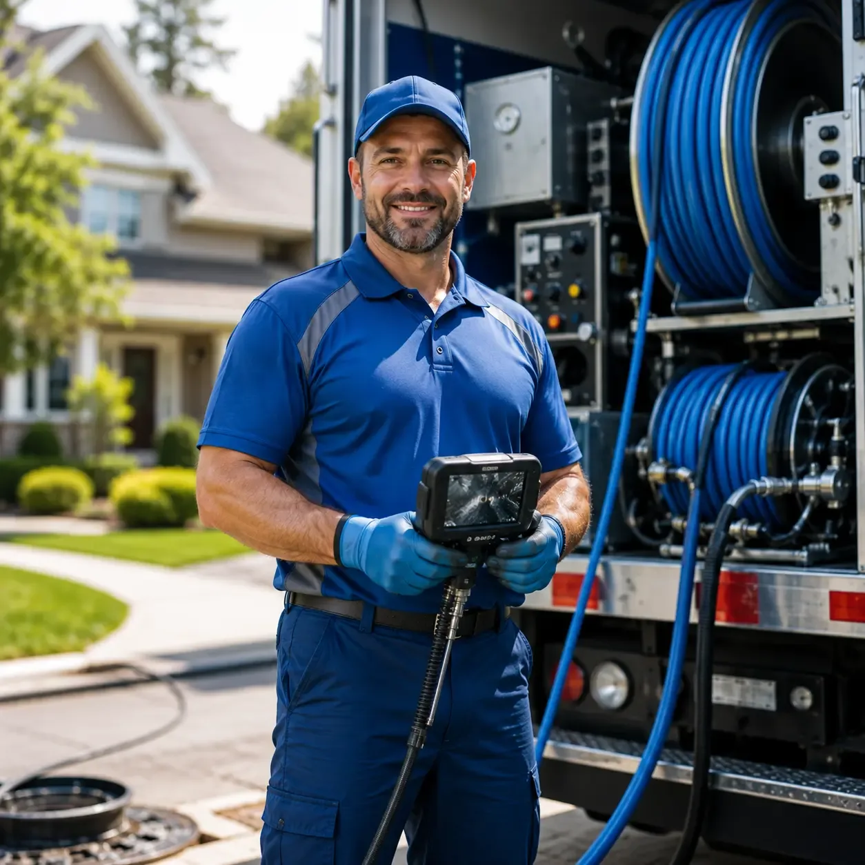 Local outdoor drain cleaning specialists in Sherman, TX